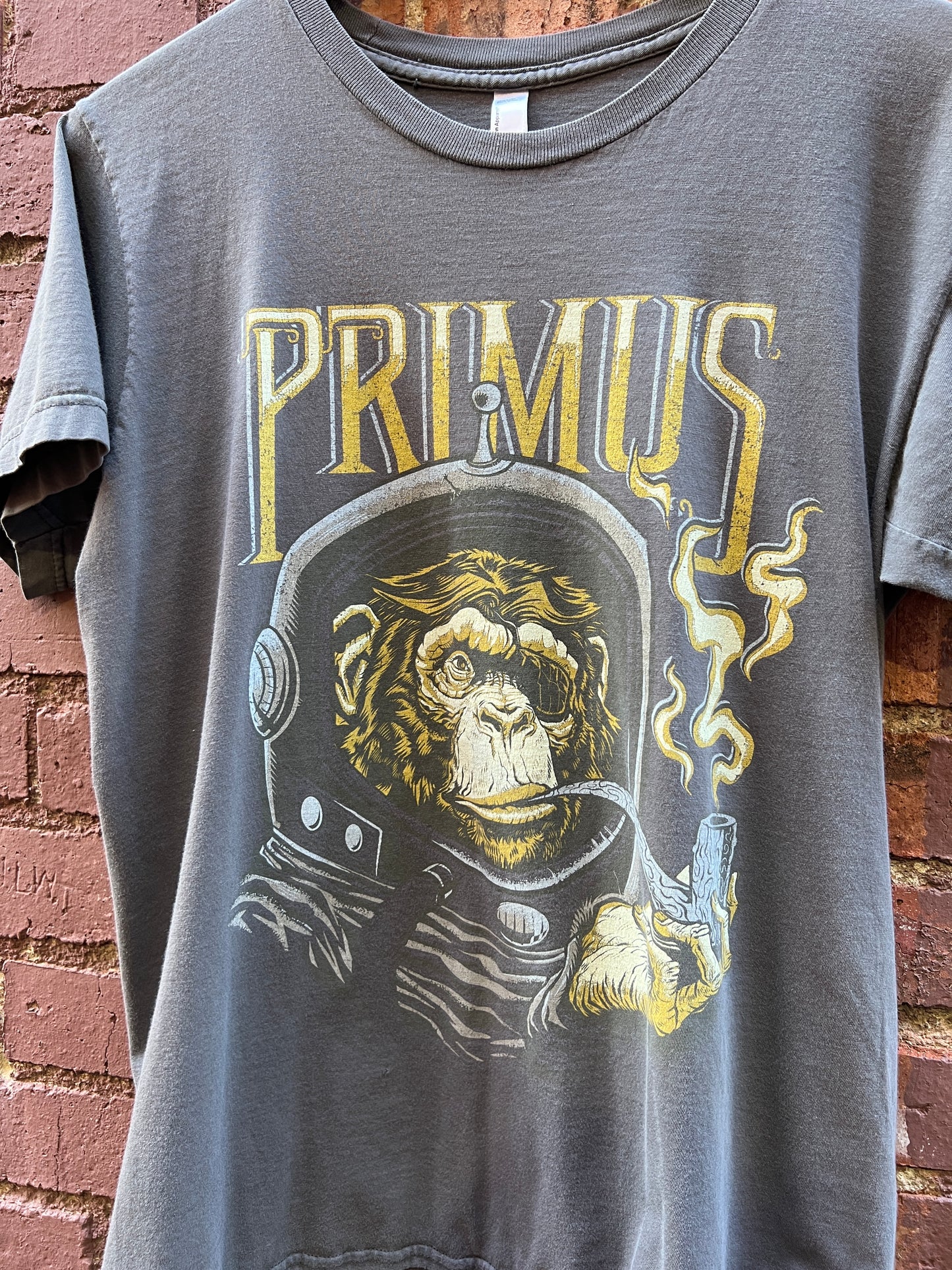 Primus 2012 Tour T-Shirt - Sz Medium - “Smoking Astronaut Chimp”