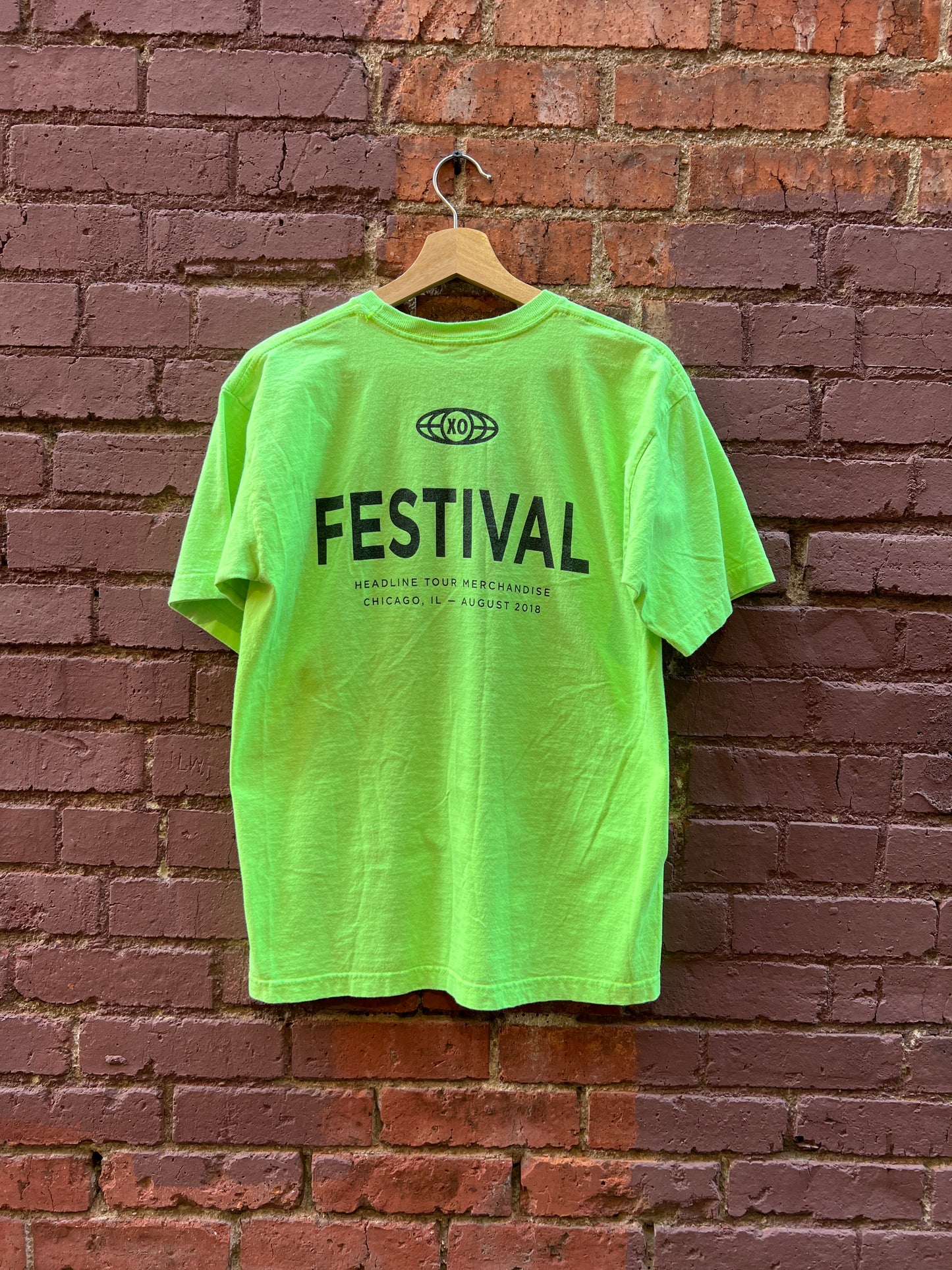 The Weeknd 2018 Tour Shirt - Sz Medium - Chicago Illinois headliner tee