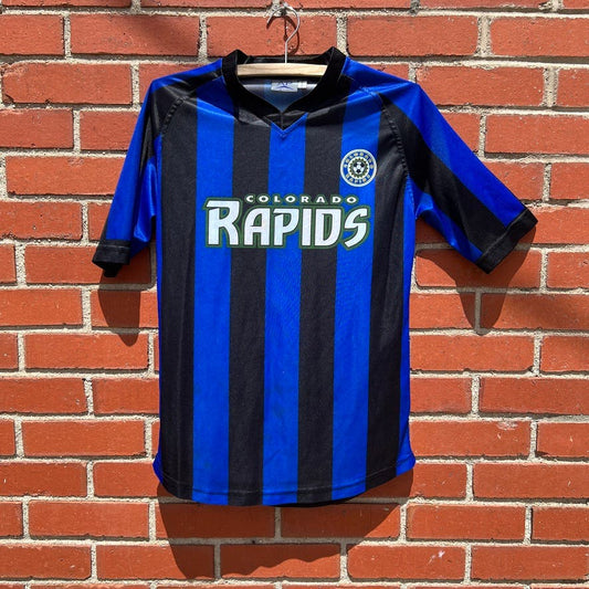 Colorado Rapids MLS Soccer Jersey -Sz Small- Vintage 90s FIFA CONCACAF