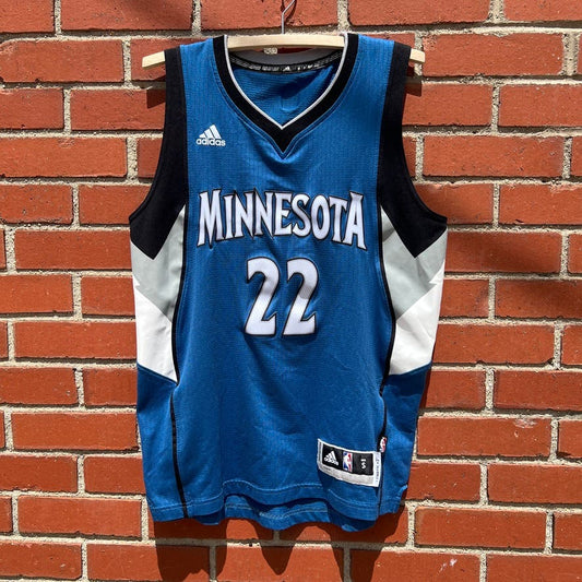 Minnesota Timberwolves #22 Andrew Wiggins Jersey -Sz Small- NBA Adidas
