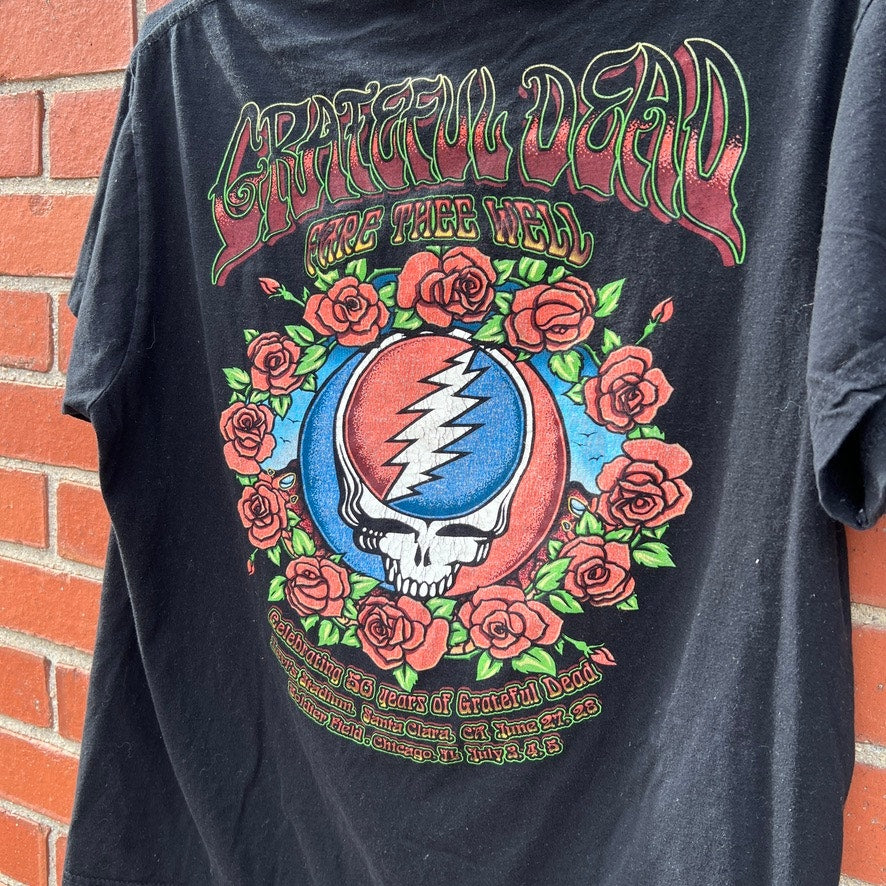 Grateful Dead 2015 Fare Thee Well Final Shows T-shirt |Sz Medium| 50 Years