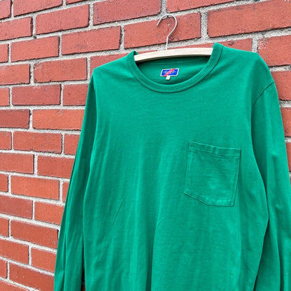 Best Made Co. Long Sleeve Pocket Shirt - Sz Medium - Green NYC Style