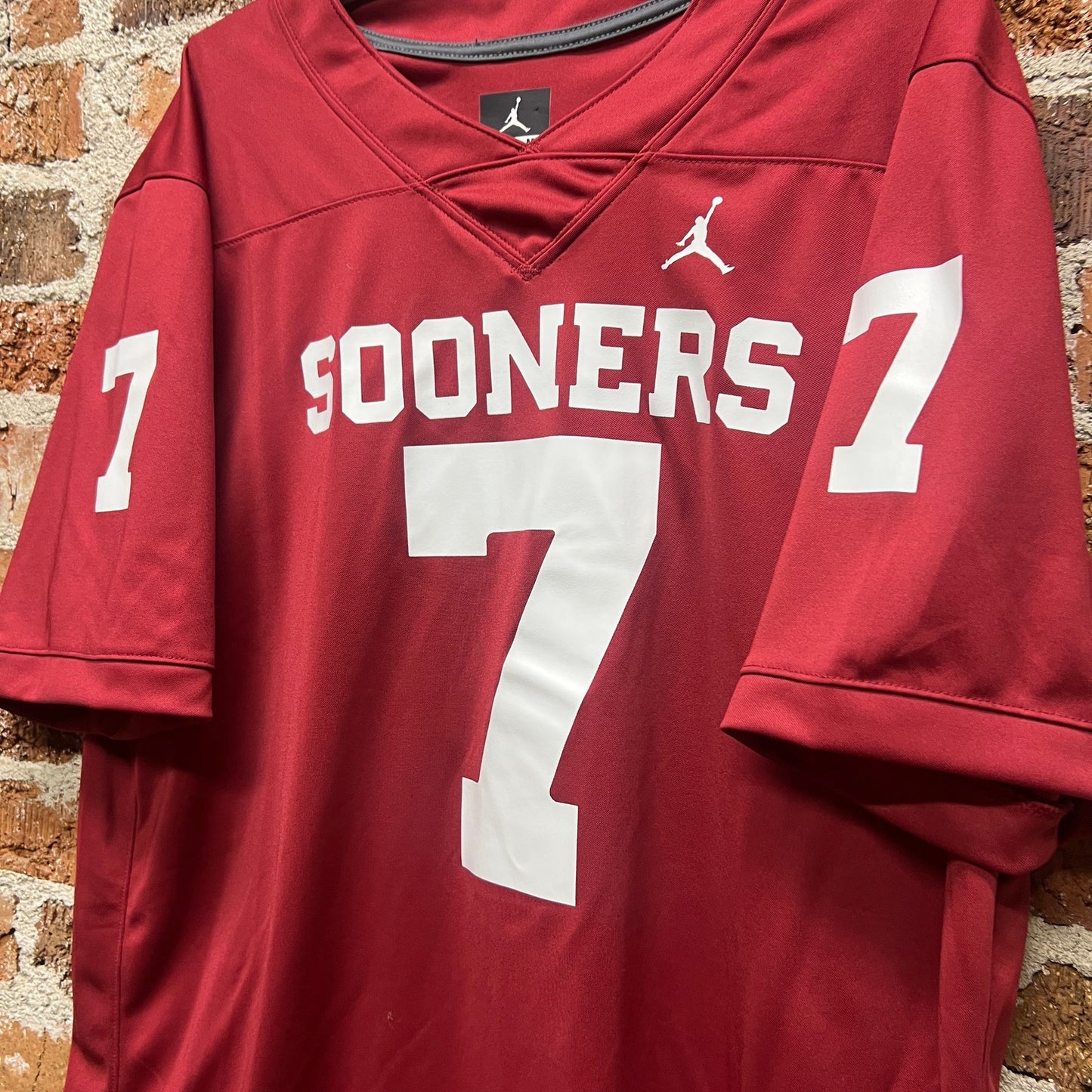 Oklahoma Sooners #7 Air Jordan Jersey | Sz XL | NCAA College Football