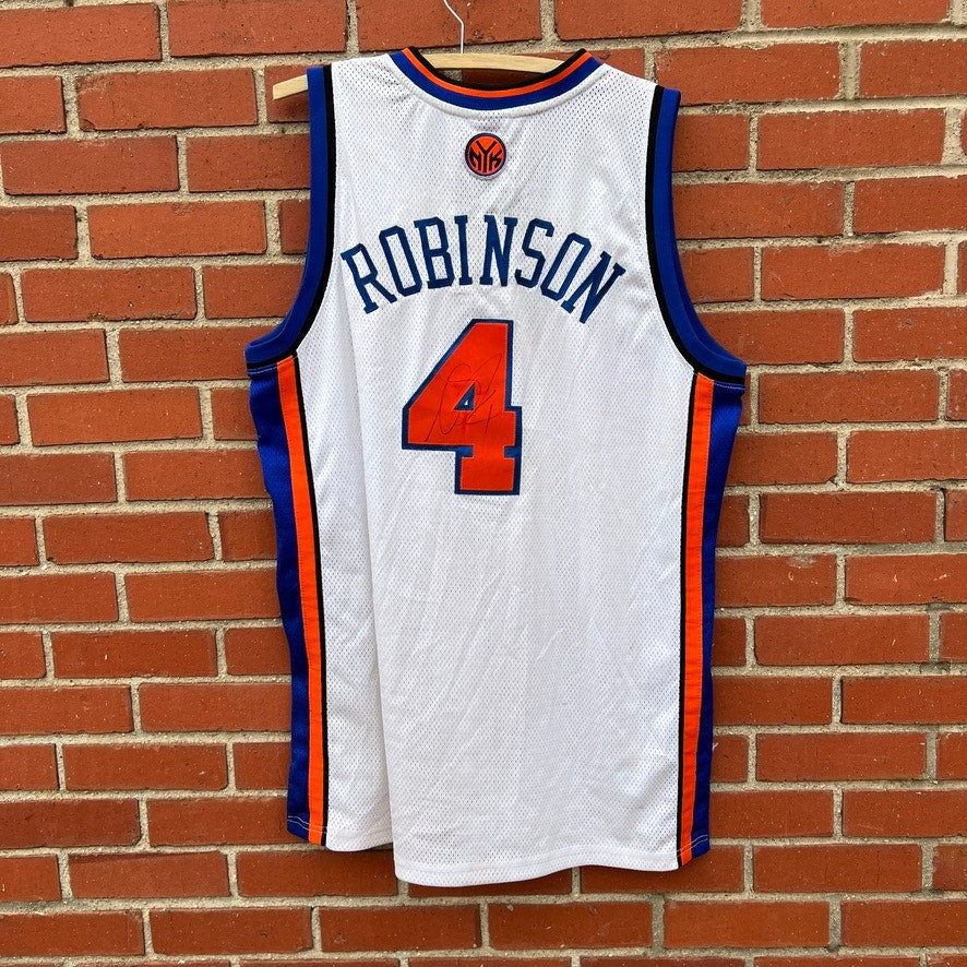 New York Knicks #4 Nate Robinson Signed Jersey | Sz XL | Y2k NBA Autographed