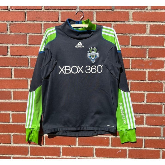 Seattle Sounders FC X Adidas Long Sleeve Jersey - Sz Small - MLS Soccer Training
