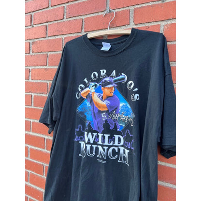 Colorado Rockies Matt Holliday t-shirt -Sz XXL- Wild Bunch MLB Baseball Opening