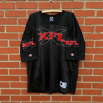 XFL Football Orlando Jersey | Sz XL | Vtg 90s Champion WWE Wrestling