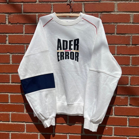 ADER error Arrow Form Logo Sweatshirt -Sz XL- Designer Crewneck Sweater