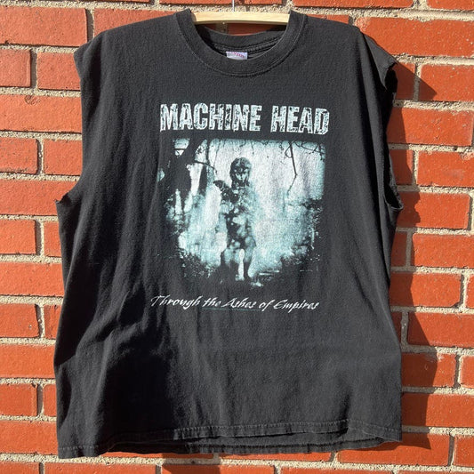 Machine Head 2004 Road Rage Tour Shirt -Sz XL- Vtg y2k Oakland Heavy Metal Tee