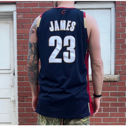 Cleveland Caveliers #23 Lebron James Jersey | Sz XL | 2008-09 Adidas Authentic