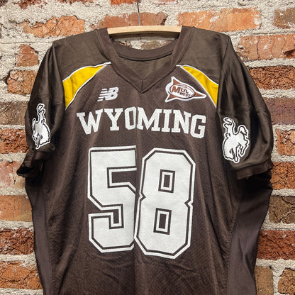 University of Wyoming Cowboys Football Game Worn #58 Jersey | Sz XXL | NCAA Rare