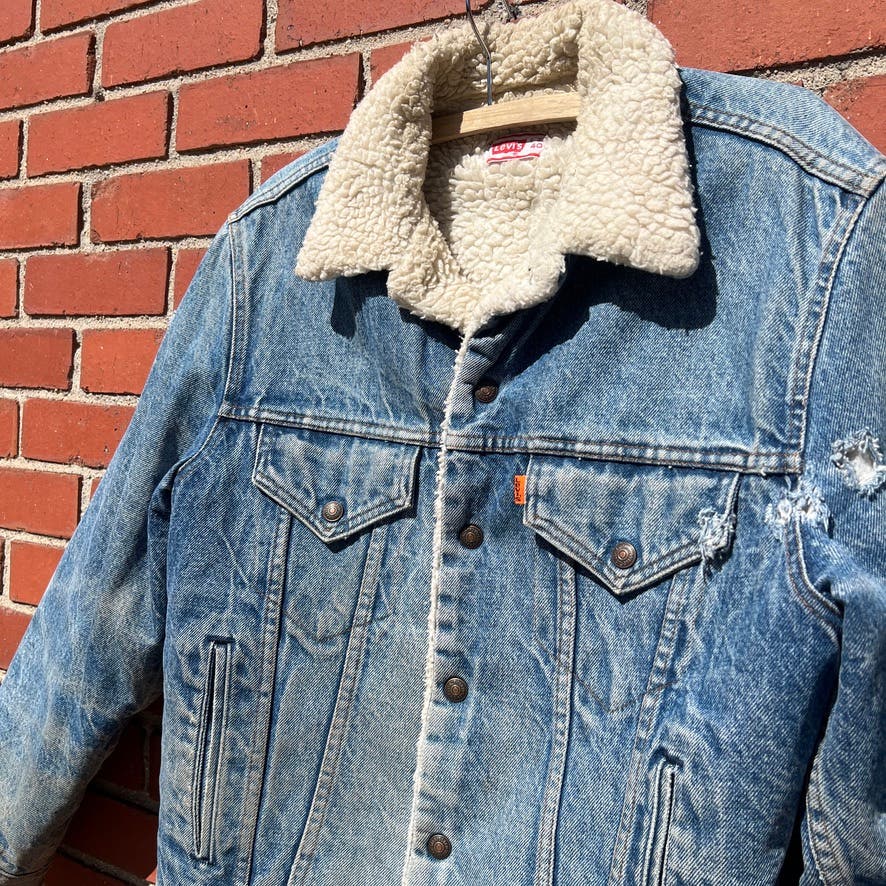 Denim Levi 2024 jacket sz med