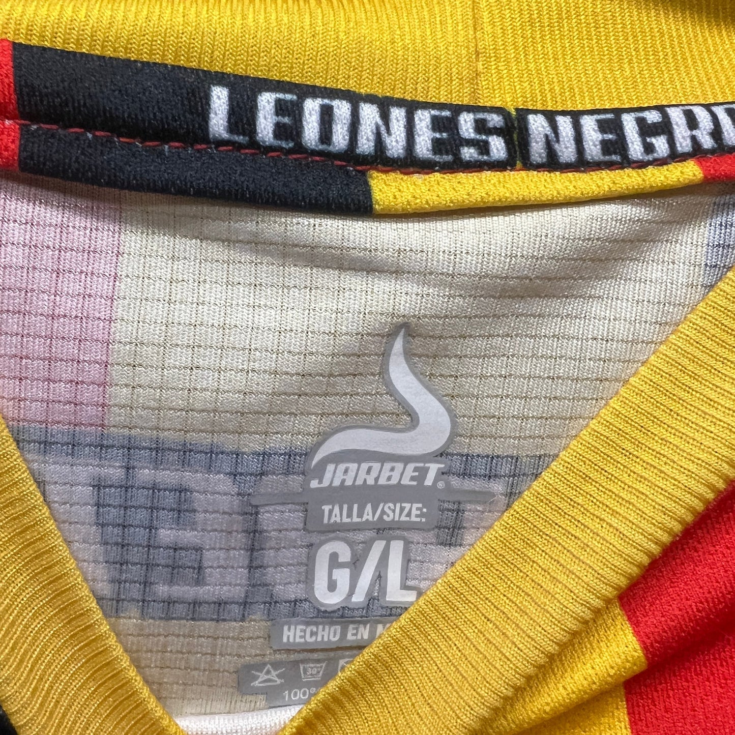 Leones Negros UdeG #15 Jarbet Soccer Jersey | Sz Large | LigaMX Football Top