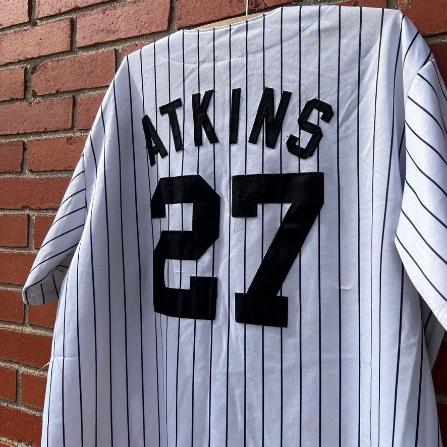 Colorado Rockies #27 Garrett Atkins Jersey | Sz Large | Vtg Y2k Majestic Brand