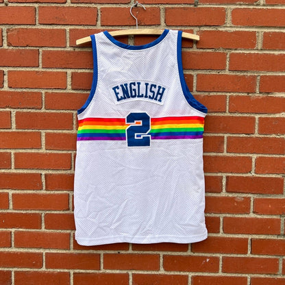 Denver Nuggets #2 Alex English NBA Throwback Jersey | Sz Med | Hardwood Classics