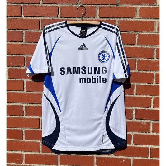 Chelsea FC Adidas Soccer Jersey - Sz Medium - Samsung Mobile Sponsor Prem League