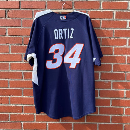 2005 MLB ALL-Star Game #34 David Ortiz Jersey | Sz XL | Boston Red Sox Majestic