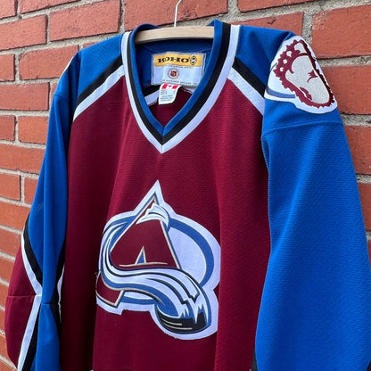 Colorado Avalanche KOHO Hockey Jersey |Sz Large| Vtg 90s NHL