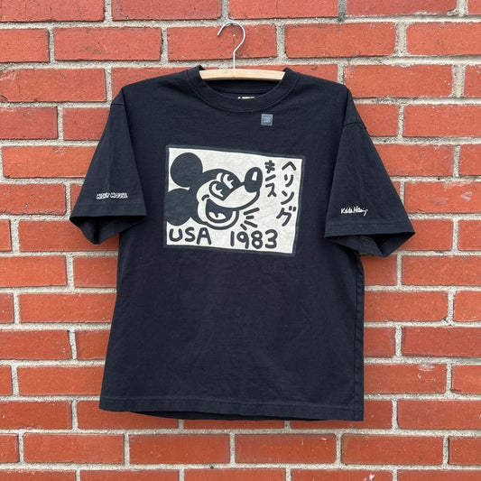 Uniqlo x Keith Haring x Disney Mickey Mouse T-shirt - Sz XS - NWT Artist Tee