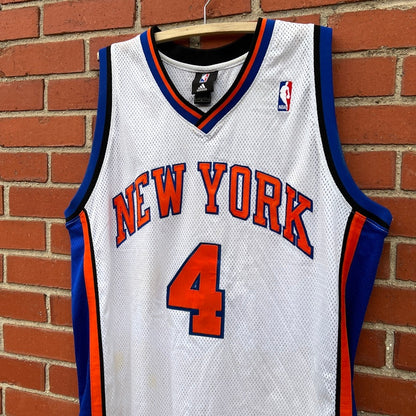 New York Knicks #4 Nate Robinson Signed Jersey | Sz XL | Y2k NBA Autographed