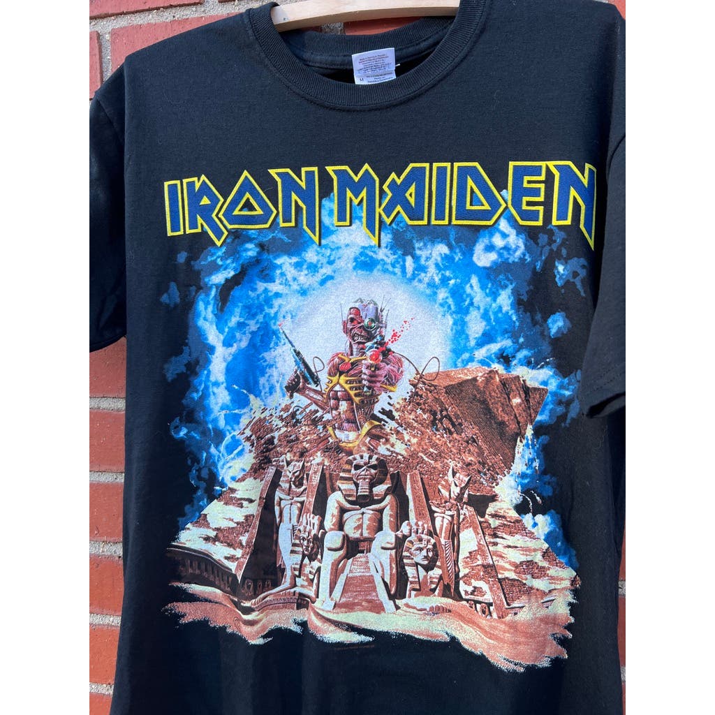 Iron Maiden North American Tour T-shirt - Sz Medium - 80s/90s  Heavy metal band