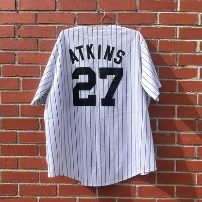 Colorado Rockies #27 Garrett Atkins Jersey | Sz Large | Vtg Y2k Majestic Brand