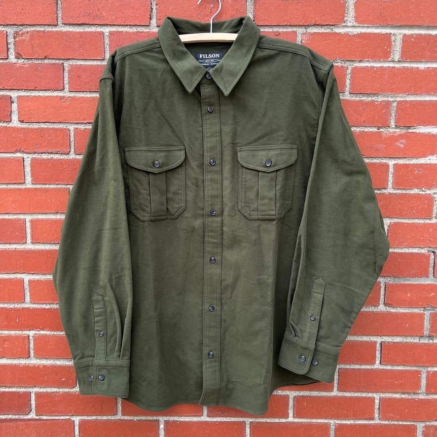 CC Filson Field Flannel Button-Down Shirt - Sz XXL - NWOT Seattle, WA Brand