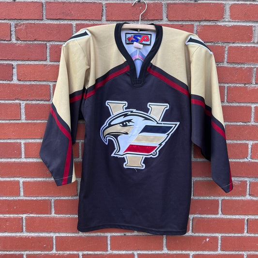 Colorado Eagles CHL Hockey Jersey |Sz Med| Vtg Y2k 5th Year Anniversary 2008