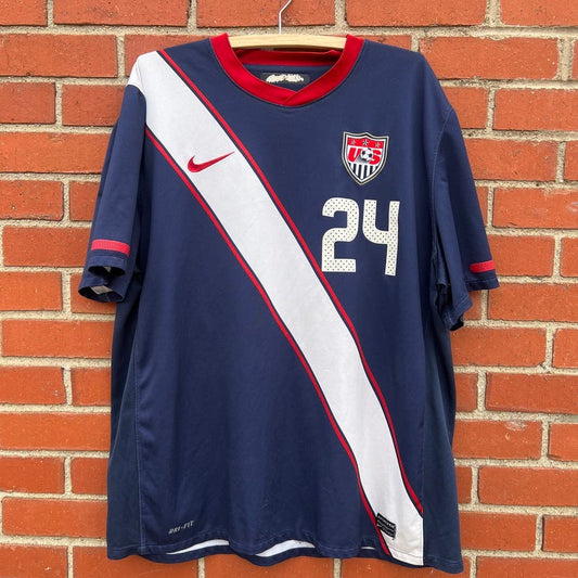 United States National Team Nike Soccer Jersey -Sz XXL- 2010 FIFA World Cup #24