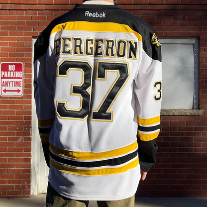 Boston Bruins #37 Patrice Bergeron Hockey Jersey | Sz XXL | NHL Reebok Brand