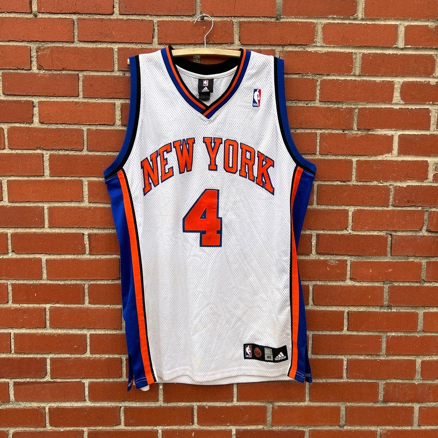 New York Knicks #4 Nate Robinson Signed Jersey | Sz XL | Y2k NBA Autographed