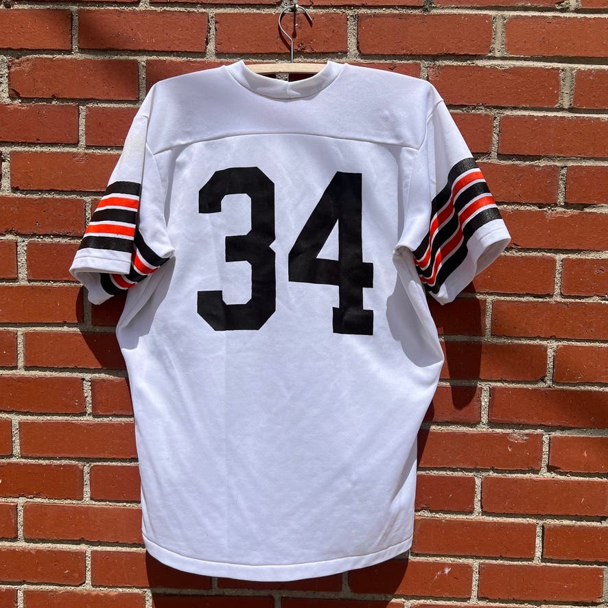 Cleveland Browns #34 Greg Pruitt Jersey -Sz Medium- Vtg 80s NFL Football