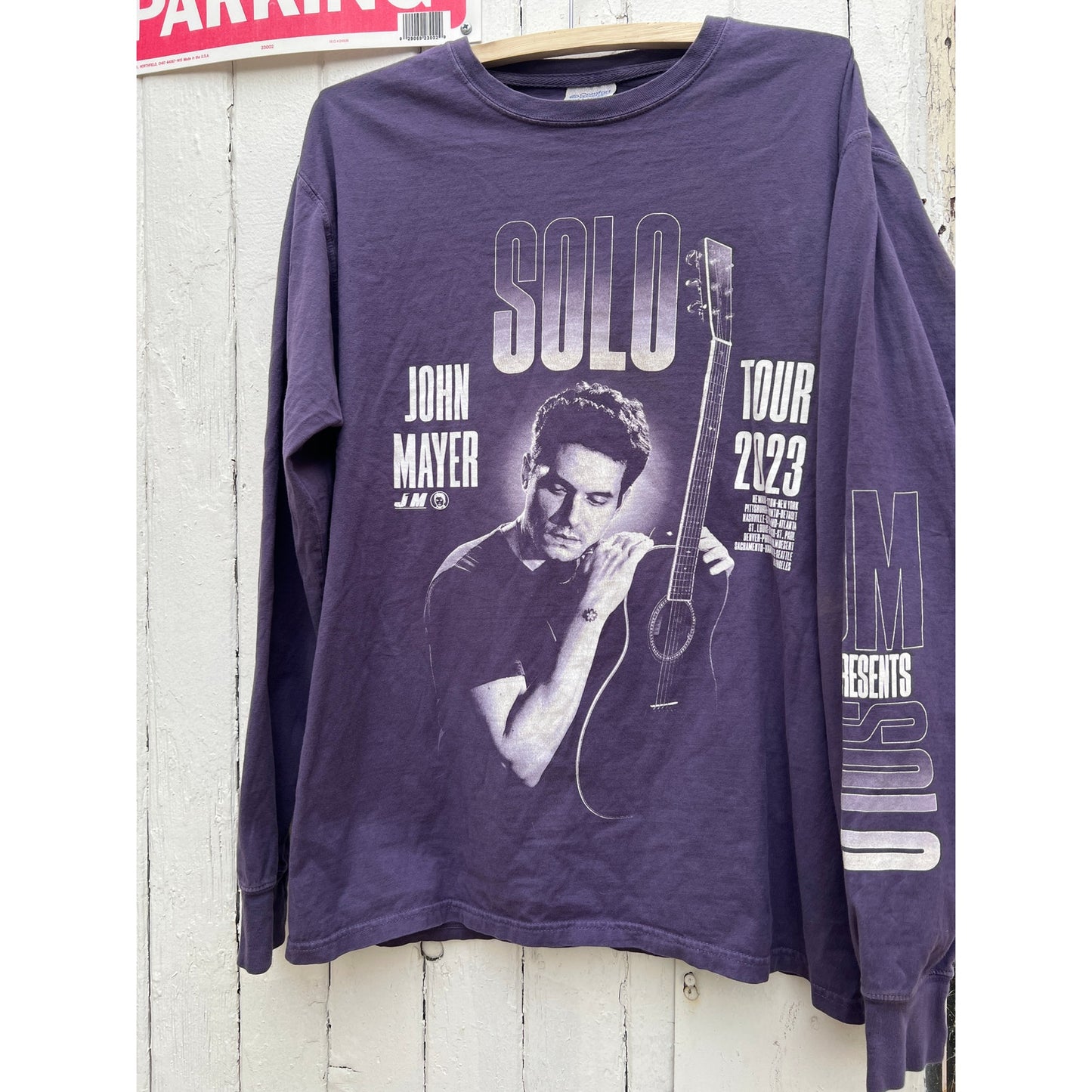 John Mayer Solo 2023 Tour Long Sleeve Shirt | Sz M |