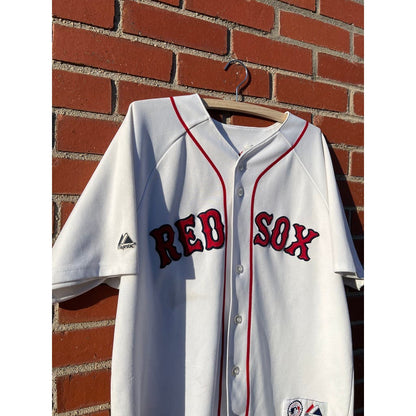 Boston Red Sox #58 Jonathan Papelbon Signed MLB Jersey - Sz L - Y2k Autographed