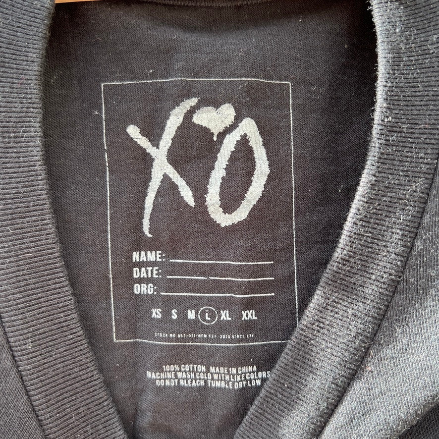 The Weeknd After Hours Til Dawn Tour T-shirt |Sz Large| Official XO Merch 2022