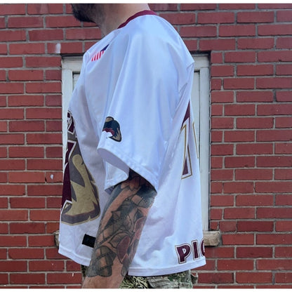 University of Denver Pioneers #14 Game Worn Lacrosse Jersey | Sz XL | Vtg NCAA