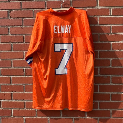 Denver Broncos #7 John Elway NFL Football Jersey | Sz Large | VTG 90s Reebok