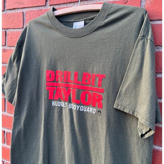 Drillbit Taylor 2008 Movie Promo T-shirt - Sz Large - Owen Wilson Y2k Comedy Tee