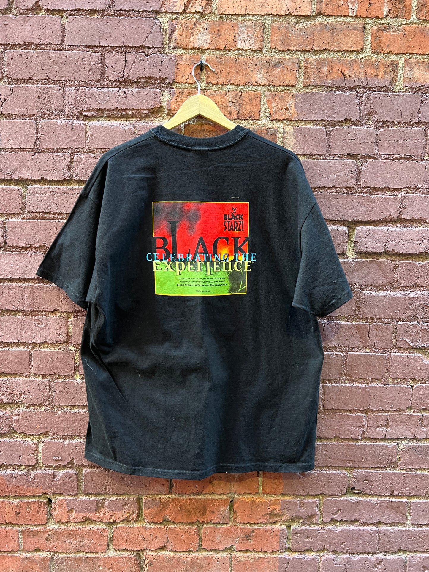 1990s STARZ! Television t-shirt - Sz XL - “Celebrating the Black Experience” tee
