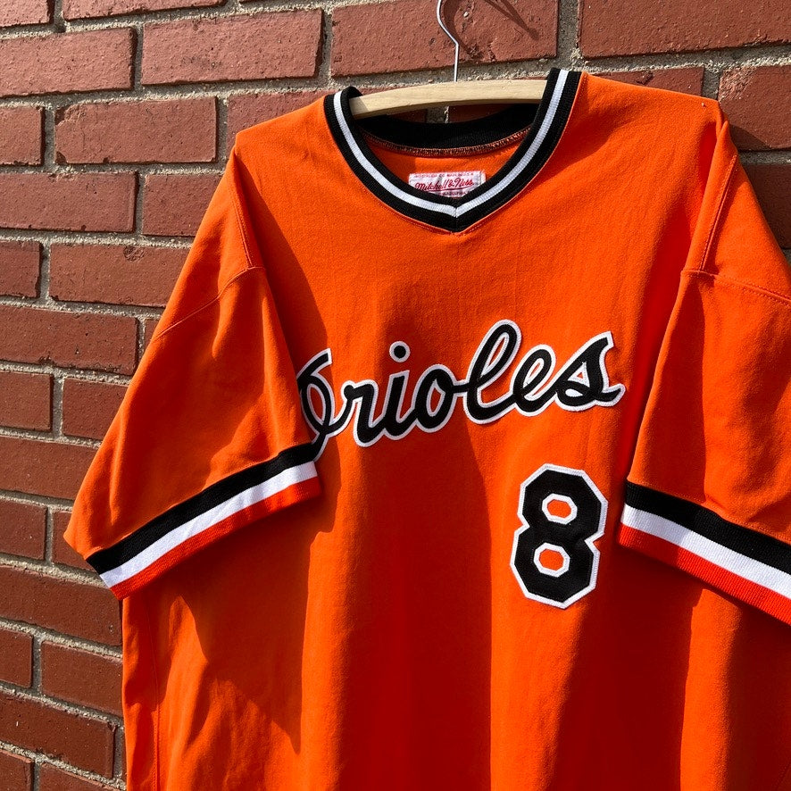 Baltimore Orioles #8 Cal Ripken Jr. 1977 Retro Jersey | Sz XXL | Mitchell & Ness