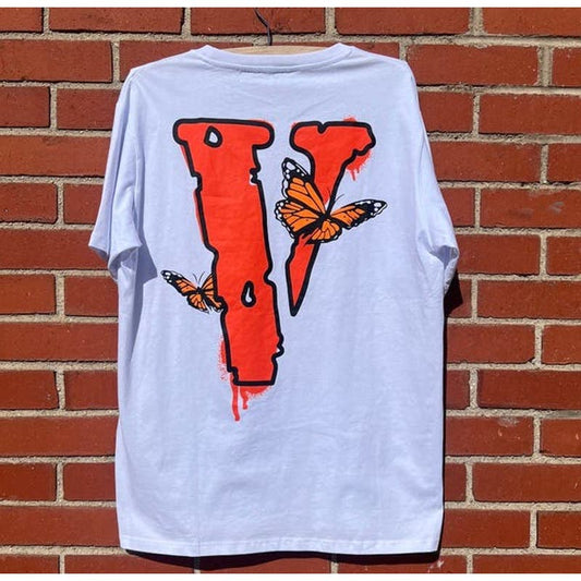 VLONE Juice WRLD Butterfly T-Shirt - Sz Large - Made in USA Street Wear