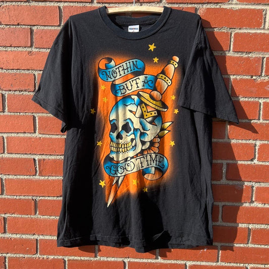 Poison Nothing but a Good Time Tour T-shirt -Sz XL- Vtg Rock Band Tee 80s retro