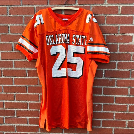 Oklahoma State Cowboys #25 Football Jersey - Sz XXL - Vtg 80s Big 8 NCAA OSU