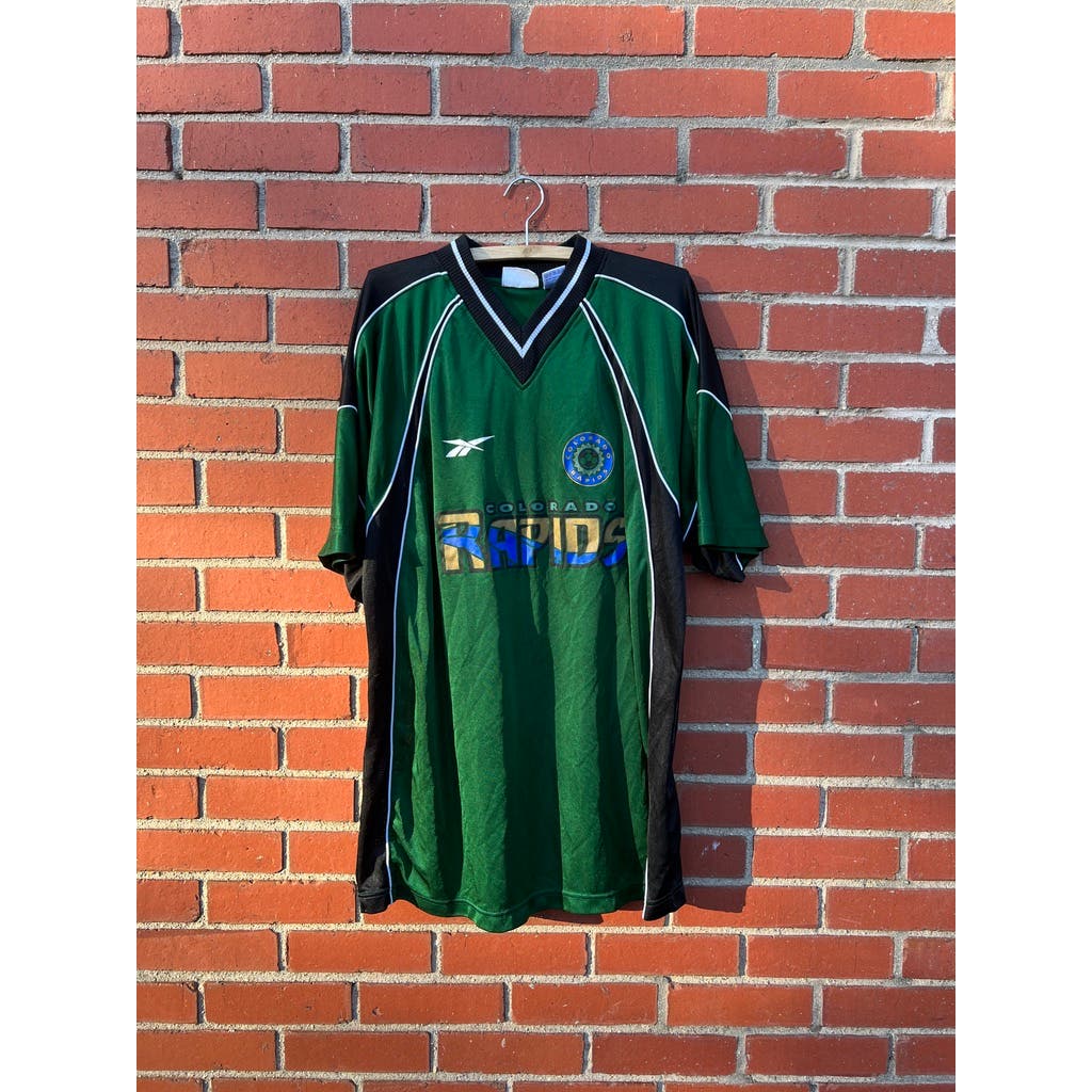 1996 Colorado Rapids MLS Reebok Jersey - Sz XL - Rare American Soccer USMNT