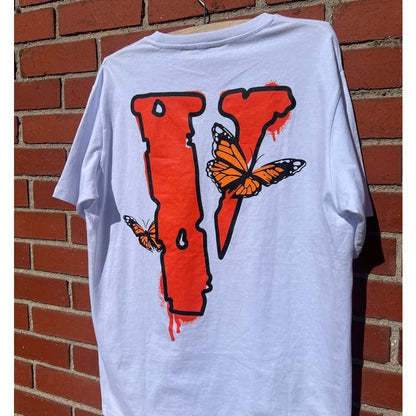 VLONE Juice WRLD Butterfly T-Shirt - Sz Large - Made in USA Street Wear