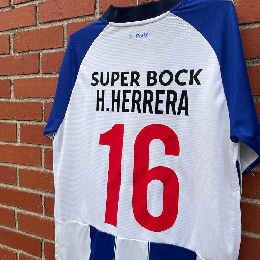 FC Porto #16 Hector Herrera Primera Liga Soccer Jersey |Sz Large| Authentic Top