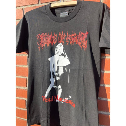 Cradle of Filth "Vestal Masterbation" T-shirt - Sz Medium - RARE Y2k Heavy Metal