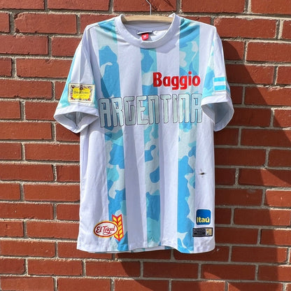 Argentina National Football Team Retro Jersey | Sz Med | #10 Diego Maradona