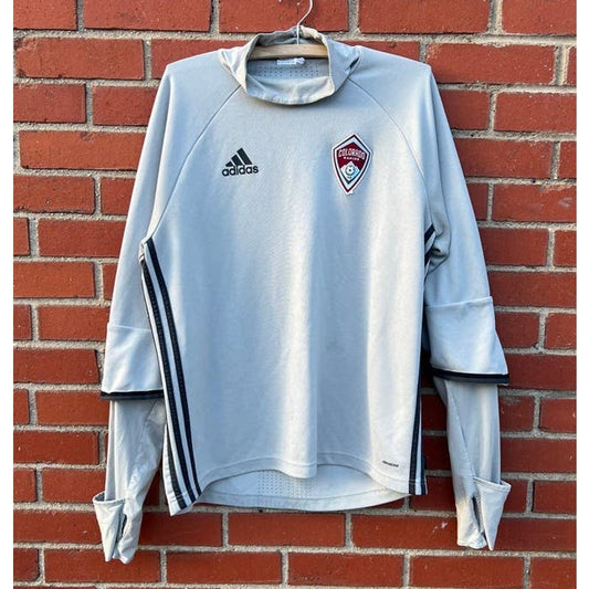 Colorado Rapids MLS Adidas Training Soccer Jersey - Sz Large - 2015 Team Issue