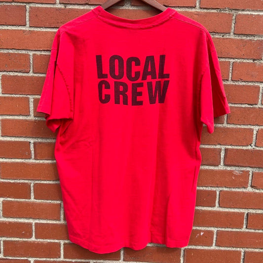 Bon Jovi 1995 Local Crew T-shirt -Sz XL- Vtg 90s These Days Tour Van Halen